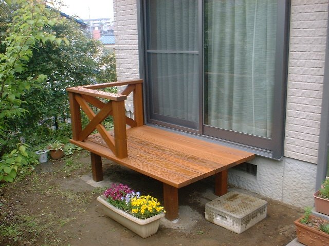ウッドデッキminiお客様からの写真
