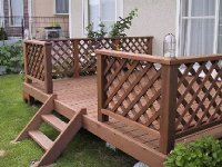 ウッドデッキ組立例byRed Cedar