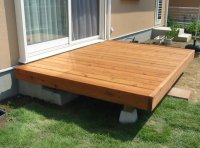 ウッドデッキ施工例by wood.co.jp