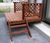 ウッドデッキ施工例by wood.co.jp